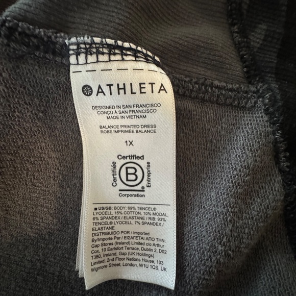 Athleta Balance Dress Camo Print 1X - Picture 6 of 6